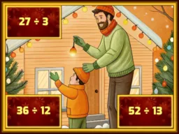 Chill Math Division browser game