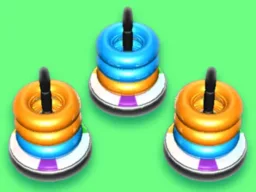 Hoop Stack Sort Puzzle Game browser game