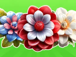 Merge Flowers in 2D! browser game