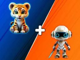 Animals Mix Up AI Hybrid browser game