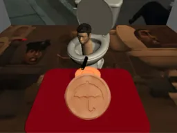 Skibidi Toilet Squid Game Honeycomb browser game