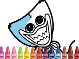 Huggy Coloring browser game