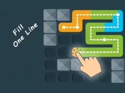 Fill One Line browser game