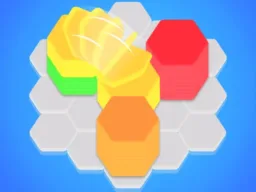 Hexa Stack Sort browser game