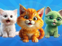 Merge Cats: 2048! browser game