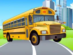 Bus Stop: 2048! browser game