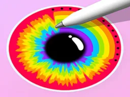 Eye Color DIY browser game