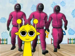 Sprunki in Squid Game Chamber browser game