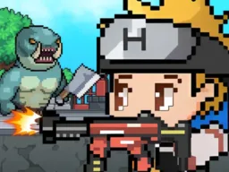 Mecha Shoot Pixel Rpg browser game