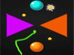 Colorful Greedy Snake browser game
