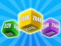 Merge Cubes 2048 3D browser game