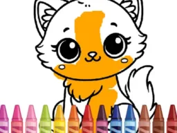 Cute Animals Coloring Adorable Fun for Kids browser game