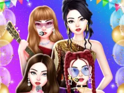 Black Pink New Year Eve Concert browser game