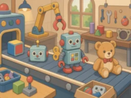 Toy Factory Conveyor browser game