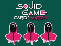 Squid Game Memory Card Match browser game