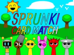 Sprunki Memory Card Match browser game