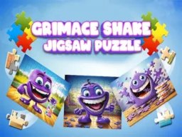 Grimace Shake Jigsaw Puzzlef browser game