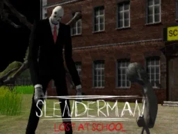 Slenderman Lost at School browser game