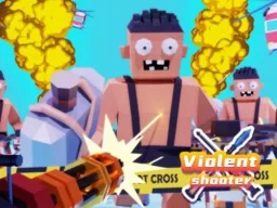 Violent shooter browser game