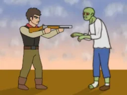 Cowboy Survival Zombie browser game