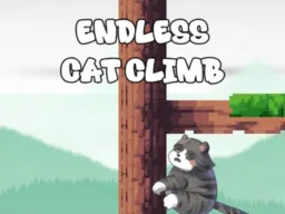 Endless Cat Climb browser game