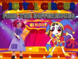 Digital Circus Find The Differences browser game