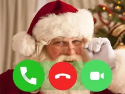 Santa Fake Call browser game
