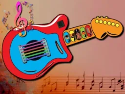 Kids Guitar Music Time browser game