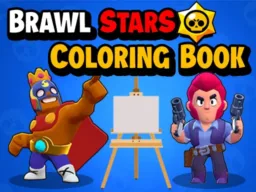 Brawl Stars Coloring Books browser game