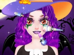 Sweet Girl Halloween Dress Up browser game