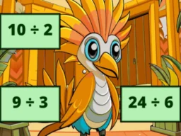 Division Bird Image Uncover browser game