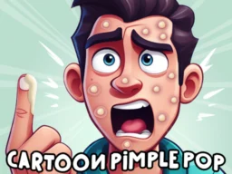 Cartoon Pimple Pop browser game