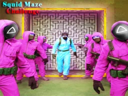 Squid Maze Challenge browser game