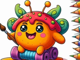 BTS Sprunki Coloring Book browser game