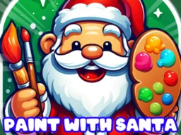 Paint with Santa browser game