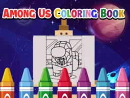 Among Us Coloring Books browser game