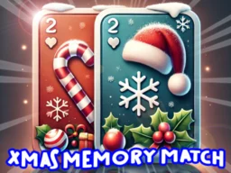 Xmas Memory Match browser game