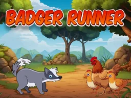 Badger Runner browser game