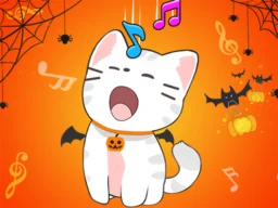 Duet Cats Halloween Cat Music browser game