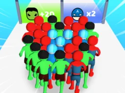 Count Masters Superhero browser game