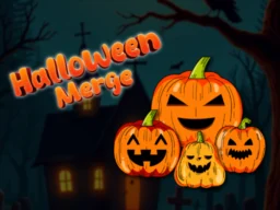 Halloween Merge browser game
