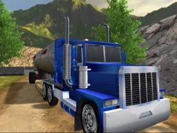 Oil Tank Truck Driving Sim browser game