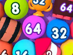 Bubble Merge 2048 browser game
