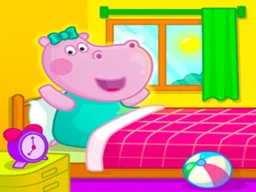 Hippo Good Morning browser game