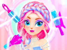 Princess Makeup Hair Salon browser game
