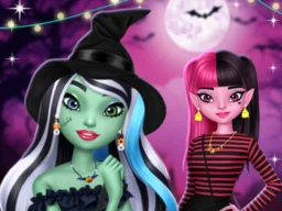 Monster High Spooky Fashion browser game