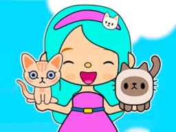 My Cat Town browser game