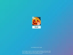 Halloween Puzzle Game