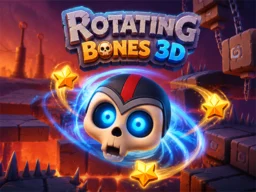 Rotating Bones 3D browser game