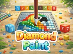 Diamond Paint Art browser game